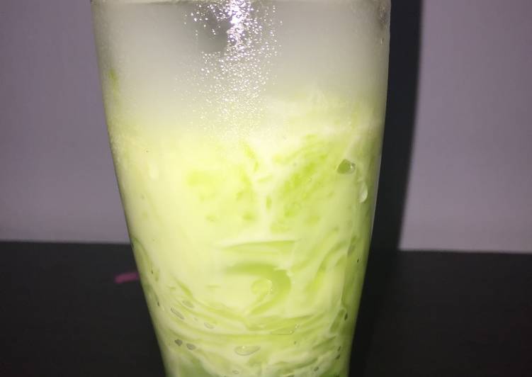 resep lengkap untuk Es Buah Melon nutrijel