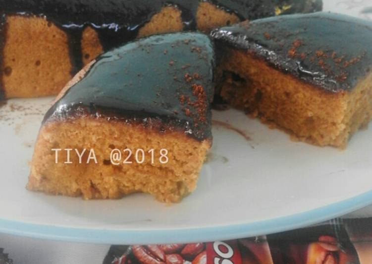 Resep Eggless Coffee Cake (No Mixer) By Neng Tiya