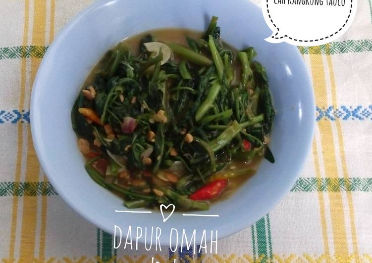 resep makanan Cah Kangkung Tauco