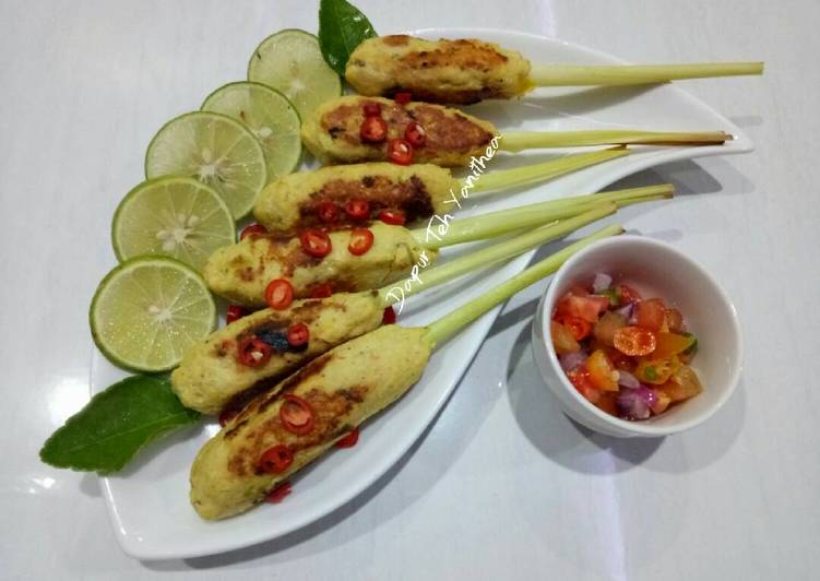 resep masakan Sate Lilit Ikan Tenggiri