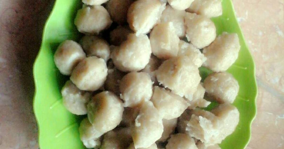 Resep Bakso ayam ala roza uzlifa