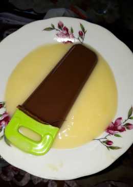 Es Puding Coklat Vanila