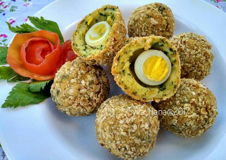 Resep Bola-bola Kentang Telur Sayuran Balut Oatmeal (#pr_kentang) -
Mama Syifa Hana