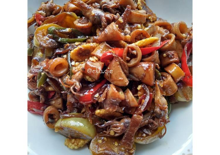 Resep Cumi Asin Kecap