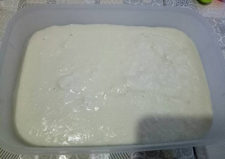 gambar untuk resep makanan Keju mozzarella homemade