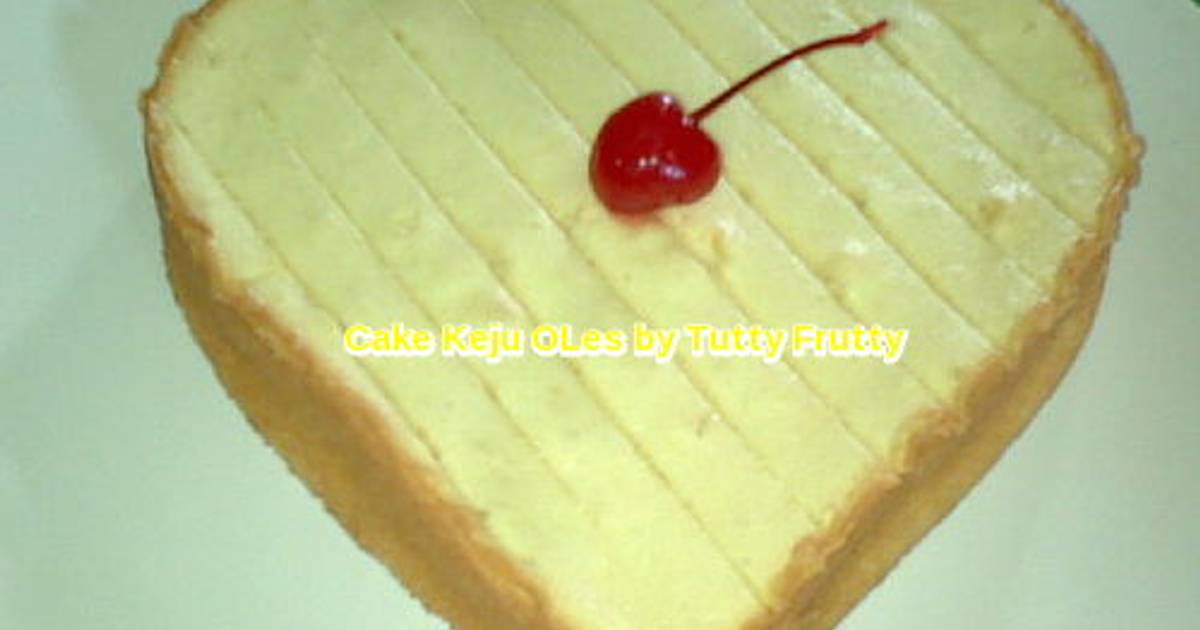 Resep Cake Keju OLes