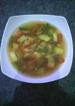 Sayur asem iris Rp. 2.000