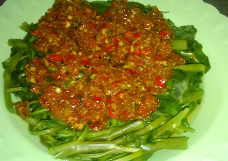 gambar untuk resep Plecing Kangkung