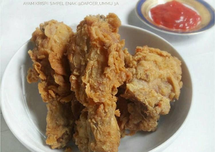 Resep Ayam tepung simpel enaak dan renyahnya awet Oleh
dapoer_ummu3A(liyanify)