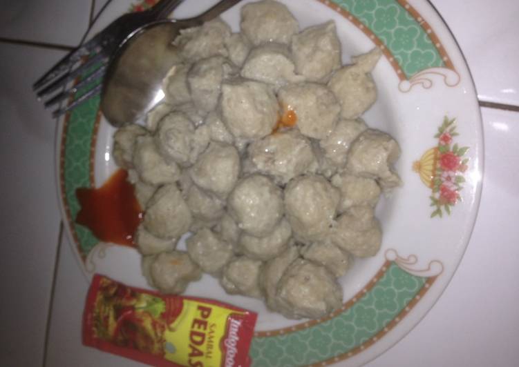 gambar untuk cara membuat Bakso sapi kenyal tanpa bahan berbahaya