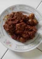 Rendang daging sapi kentang