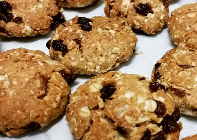 gambar untuk cara membuat Oatmeal Cookies