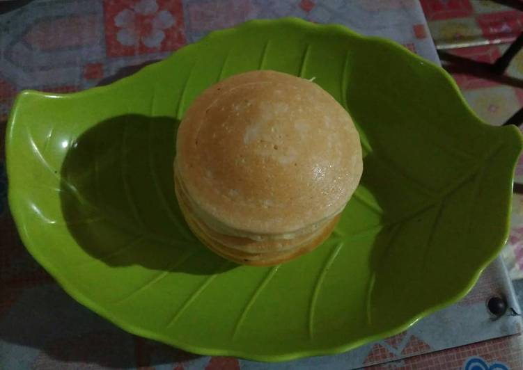 Resep Pancake simple tanpa baking powder By Dessy Christina Ariani