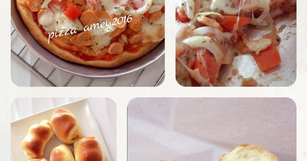 Resep Dough pizza  empukk oleh amei Cookpad
