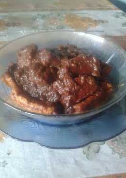 Hati Sapi & Tahu Bumbu Lapis