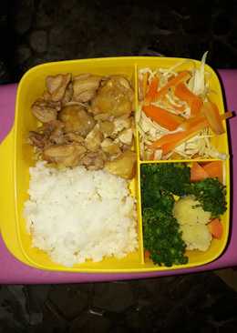Chicken teriyaki bento