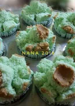 Bolu kukus pandan (mekar tanpa soda tanpa bp)