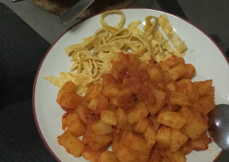 Resep Balado Kentang Rebus (no msg) oleh LisKitchenStory 