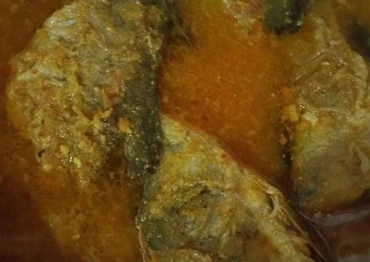 resep masakan Ikan bumbu kuning tanpa santan