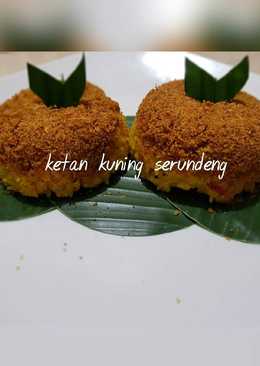 Ketan kuning serundeng