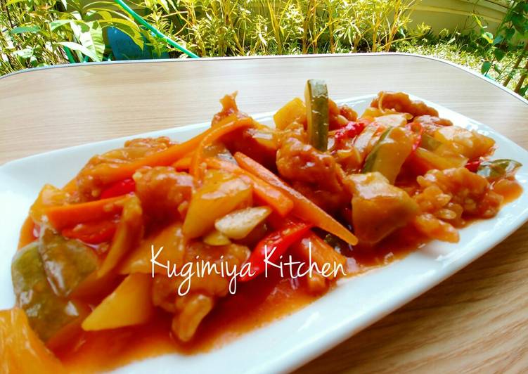 Resep Ayam Asam Manis By Kugimiya Kitchen