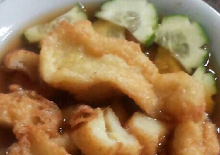 Resep Pempek Kapal Selam Kosong-kosong Karya Uwaisul Qarnie M. Ali