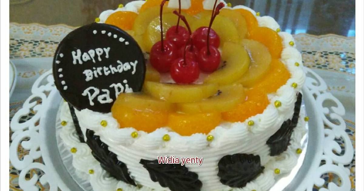 Resep Rainbow cake (kue ultah) Resep Rainbow cake (kue ultah)