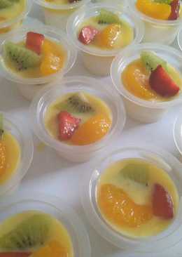 Puding Susu Buah