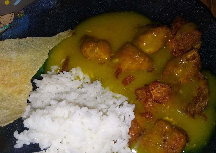 gambar untuk cara membuat Sate padang tanpa tusuk lidi dan lontong