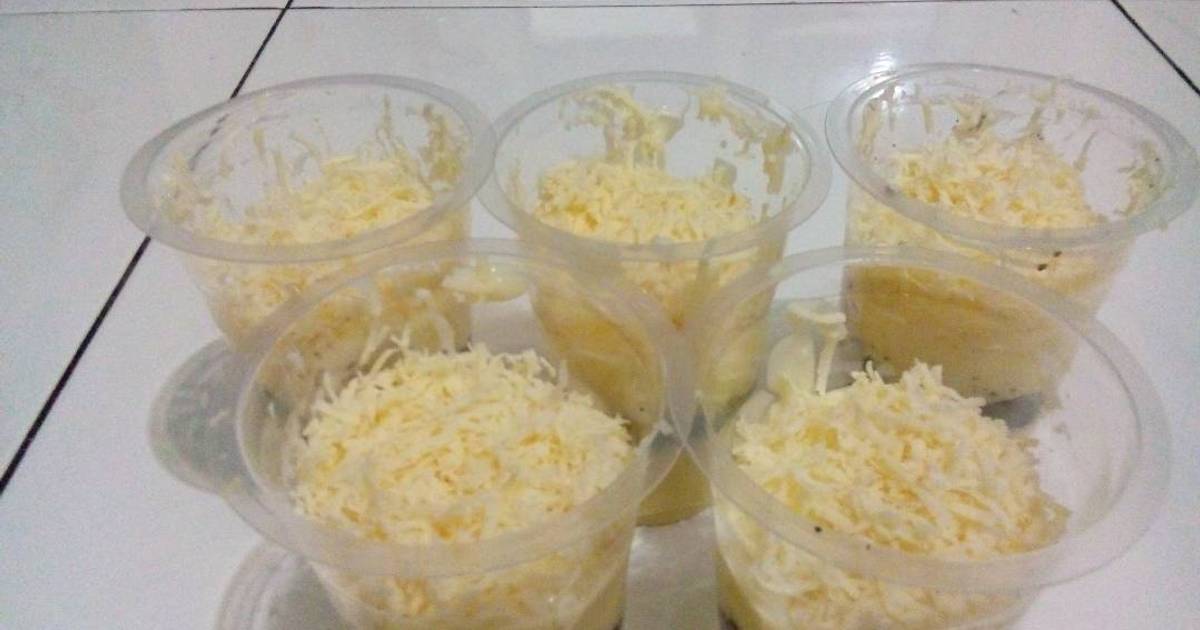 Resep Es cream puding cheese cake