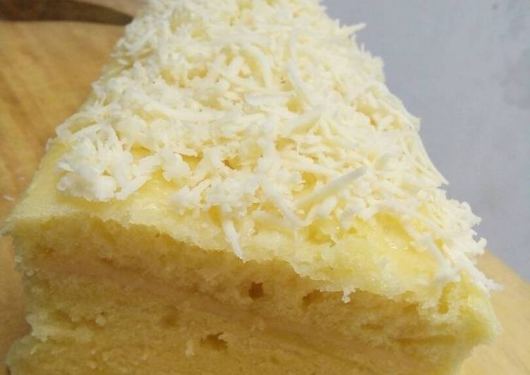 resep makanan Steamed Cake Banana Latte with Cheese