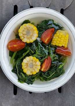 Sayur Bening Bayam & Jagung Manis (#pr_sayurbening)