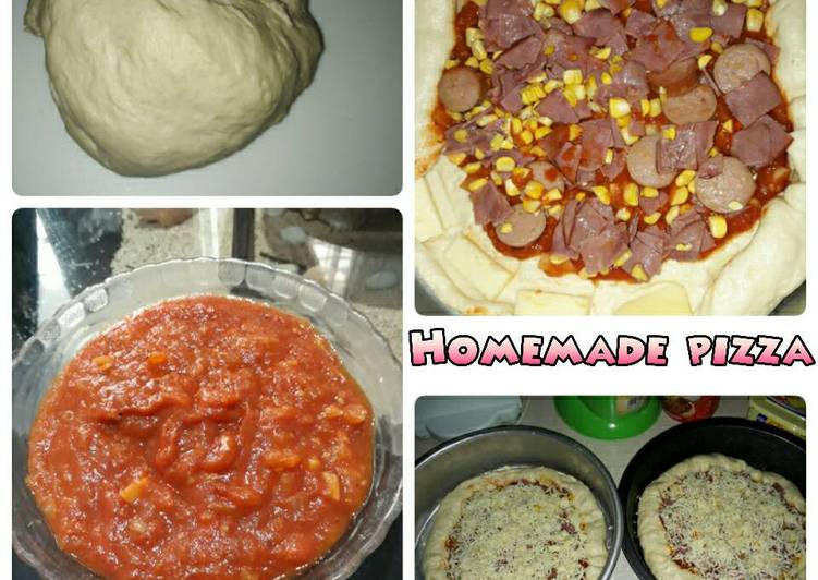 bahan dan cara membuat Saus tomat utk pizza