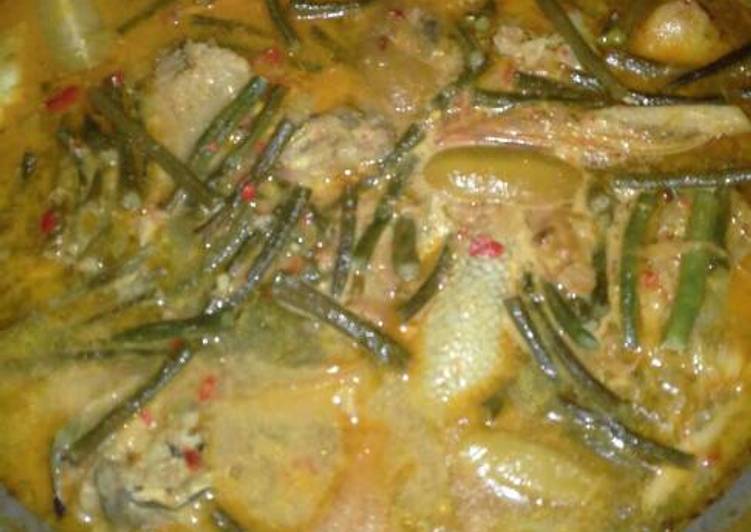 resep lengkap untuk Asem asem seger kepala ikan nila