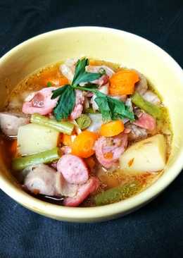 Sop Baso Sosis