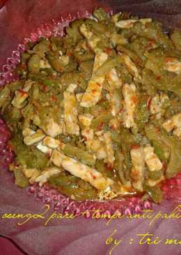 Oseng2 Pare Tempe anti Pahit