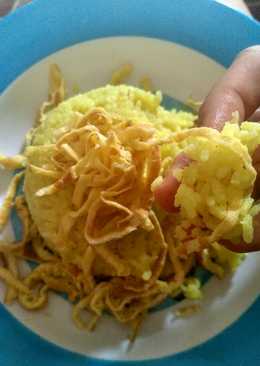 Nasi Kuning Rice Cooker No ribet