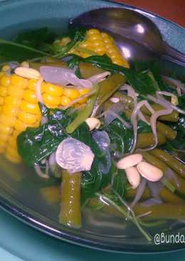 Sayur Bening Kunci BATAGUNG (BAyam TAuge jaGUNG)