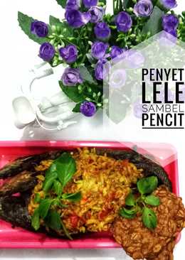 Penyet Lele Sambel Pencit Rumahan maknyus