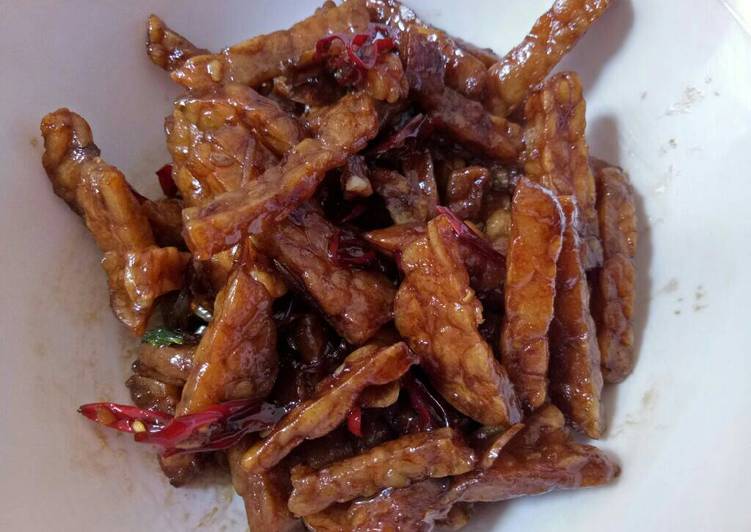 Resep Tempe Tumis Kecap Oleh Dentyta Nastiti