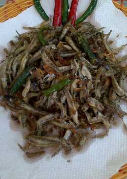 Ikan Teri Segar (Ikan Bilis) Goreng