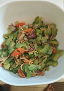 Tumis pare teri medan