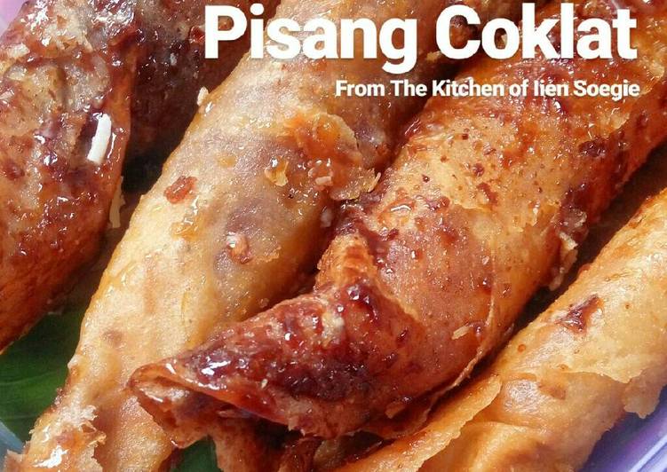 resep lengkap untuk Pisang Coklat - Piscok