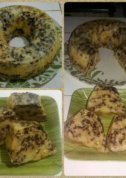 Cake Kukus Pisang Coklat Keju