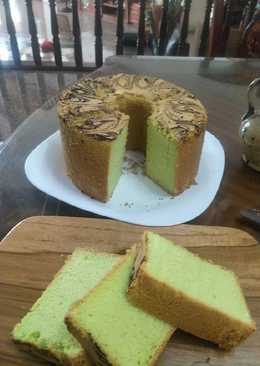 Chiffon pandan lembut