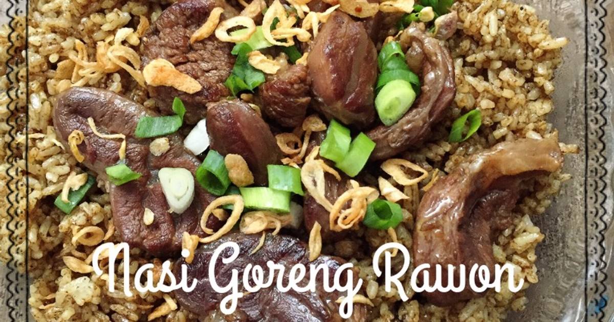 17 resep nasi goreng bumbu rawon enak dan sederhana Cookpad