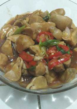 Jamur Merang Saus Tiram