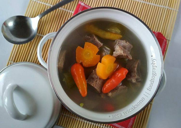 resep masakan Asem-asem daging #kitaberbagi