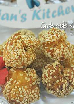 Onde-onde Ketawa Keju, renyah n empuk