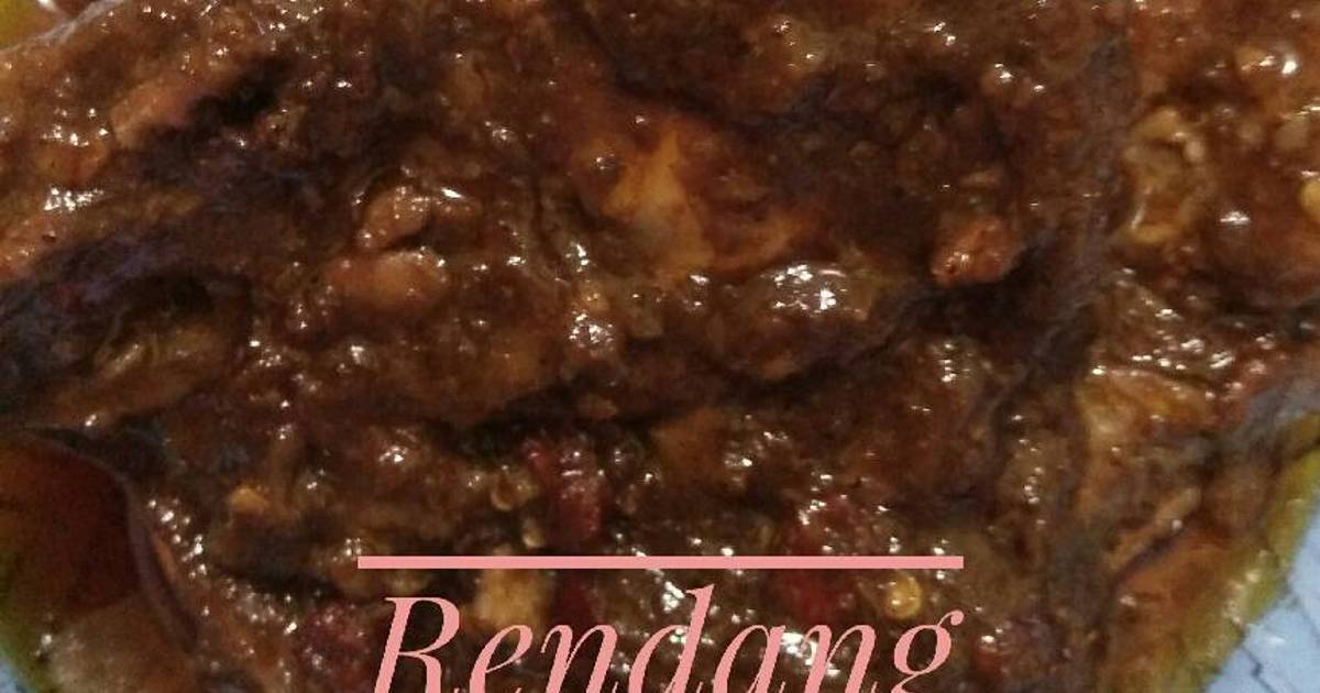 Resep Rendang Ayam Bumbu Instan oleh Wanti Nurmalasari 